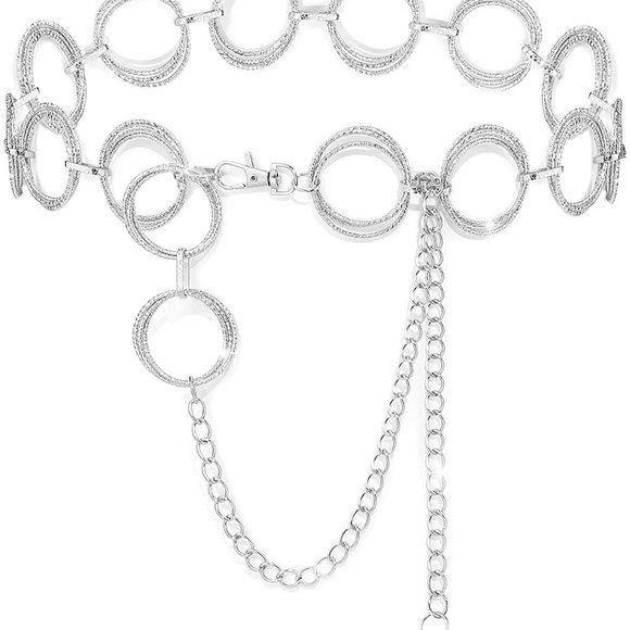 Chain Belts Waist Belt Links for Women Metal main image 7
